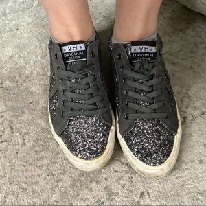 Pewter glitter Havana Vintage Sneakers